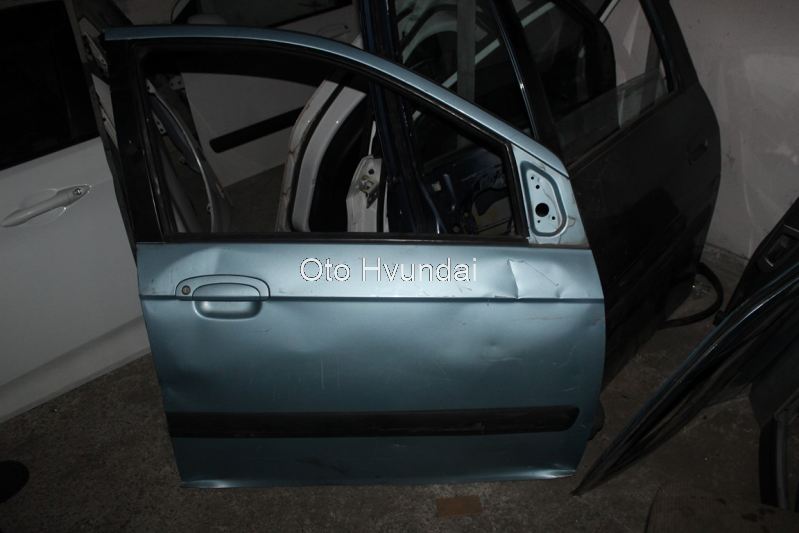 Hyundai Getz Sağ Ön Kapı Mavi Çıkma Orjinal